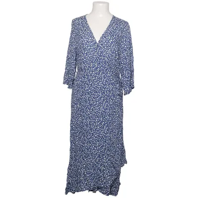 Wikkeljurk (Blauw, Wit) van Monki Viscose