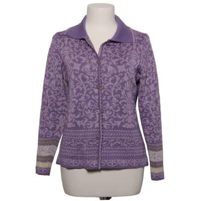 Cardigan (Espeland) van Oleana Merinowol, Zijde
