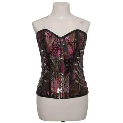 Corset (Purple, Multicolored)