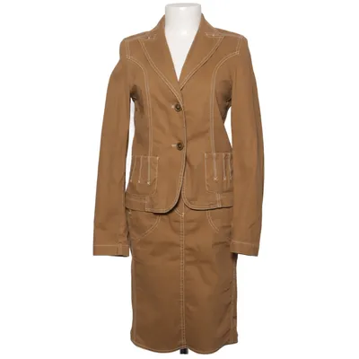 Skirt suit (Brown) from Tuzzi Cotton, Elastane