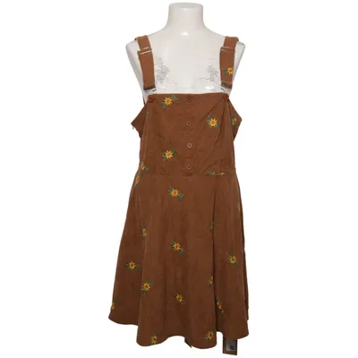 Hängselklänning (Brun, Flerfärgad) från Cider Polyester