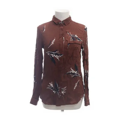 Blouse (Brown, Multicolored) from Ganni