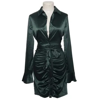 Wrap dress (Green) from Glamaker Elastane, Polyester