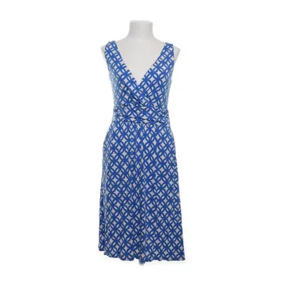 Jurk (Blauw, Wit) van Boden Elastaan, Polyester, Viscose