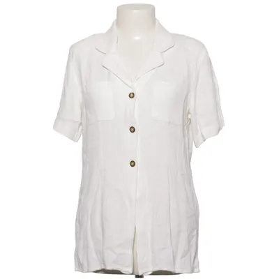 Korte mouwen shirt (Wit) van Biaggini Linnen, Viscose