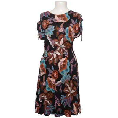Dress (Black, Multicolored) from Vivance Viscose