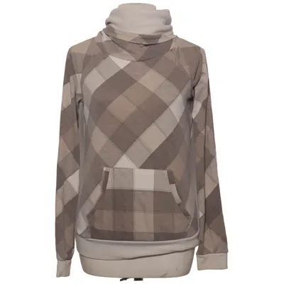 Hoodie (Gray, White) from 1982 Cotton, Elastane, Polyester