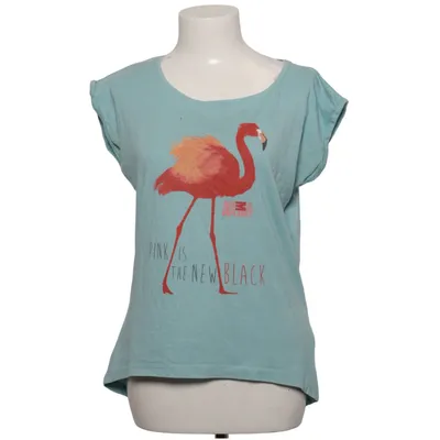 T-shirt (Blå, Pink, Flerfarvet) fra Spread Shirt Bomuld, Polyester