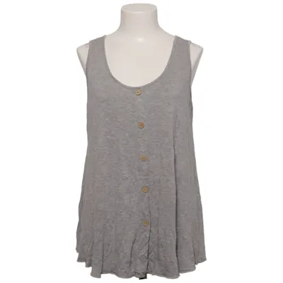 Tank Top (Gray) from Mundo Mix Elastane, Viscose