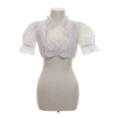 Dirndl blouse (Wit) van Country Line Katoen, Polyester