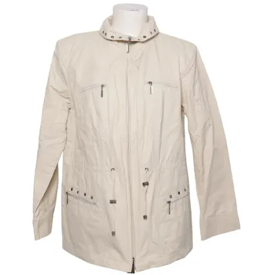 Jacka (Beige) från Alessa W Collection Bomull, Polyamid, Polyester