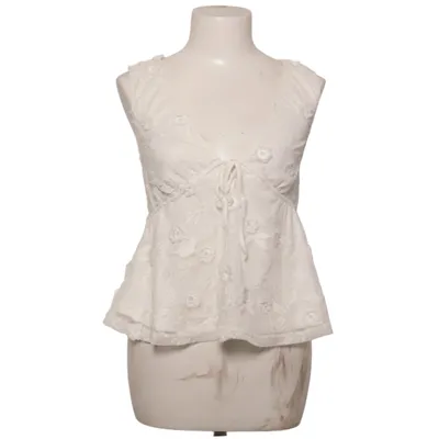 Top (White) from NA-KD Elastane, Polyester