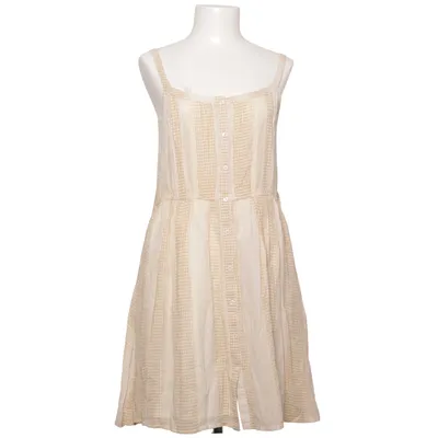 Kjole (Beige, Hvid) fra Mango Casual Sportswear