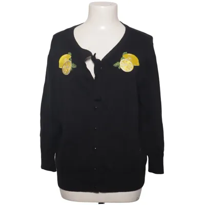 Cardigan (Sort, Gul, Grøn) fra Collectif London Bomuld