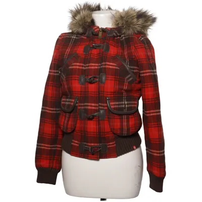 Winter jacket (Red, Black) from EDC by ESPRIT Acrylic, Cotton, Polyamide, Polyester, Viscose, Wool