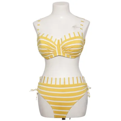 Bikini (Geel, Wit) van Lidea Elastaan, Polyamide