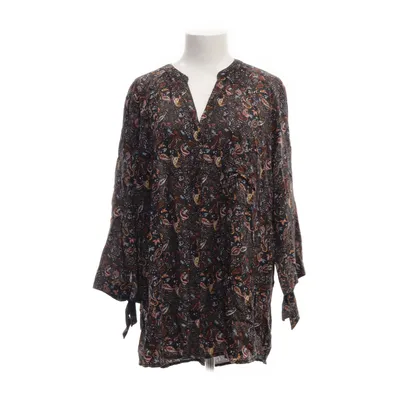 Blouse (Black, Multicolored) from Ginger Accent Modal