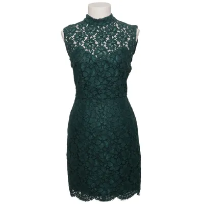 Kjole (Grøn) fra Sandro Bomuld, Polyamid, Polyester, Viscose