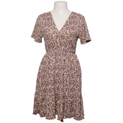 Robe portefeuille (Marron, Blanc) de About You Élasthane, Polyester recyclé