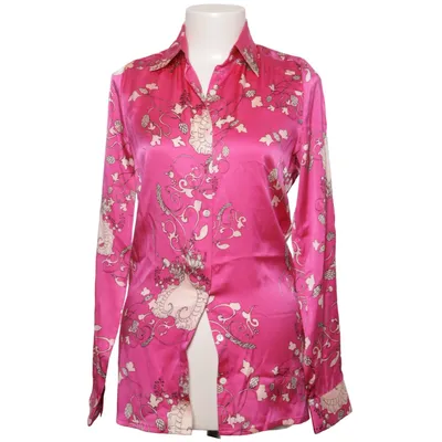 Blouse (Pink, Multicolored) from Allude Silk