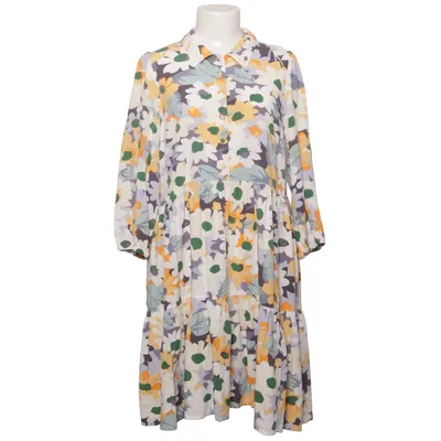 Dress (White, Multicolored) from YAS Linen, Viscose