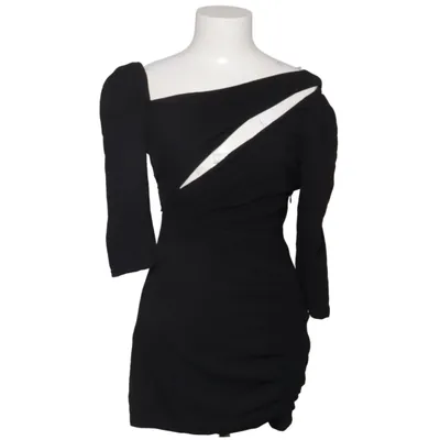 Wikkeljurk (Zwart) van The Girl Who Katoen, Viscose