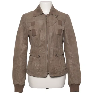 Läderjacka (Brun) från Vero Moda Skinn, Polyester