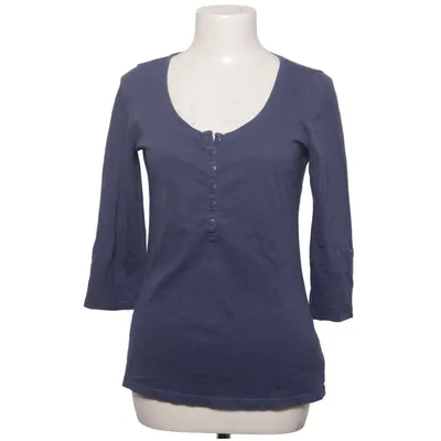 Henley T-shirt (Blå) fra Pimkie Bomuld