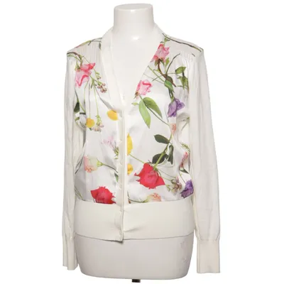 Cardigan (Hvid, Flerfarvet) fra Ted Baker Bomuld, Linned, Polyester