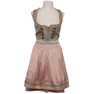 Dirndl (Groen, Roze, Meerkleurig) van Krüger Madl Katoen, Polyester