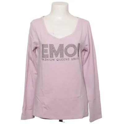 Lange mouwen shirt (Roze) van Emoi Katoen, Elastaan