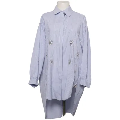 Shirt (Blauw, Wit) van Zeta Otto Katoen