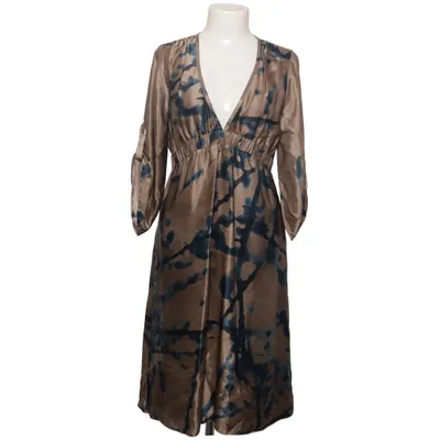 Klänning (Beige, Blå) från Summum Woman Acetat, Silke