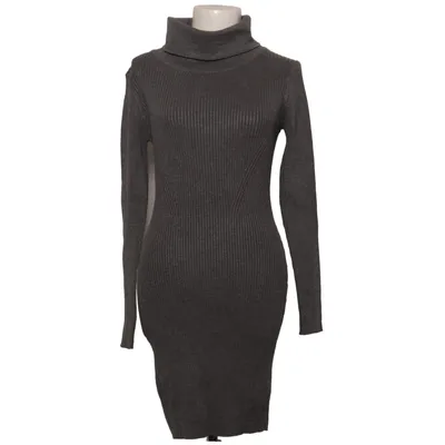 Turtleneck dress (Gray) from Abollria Acrylic, Cotton