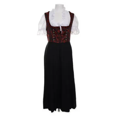 Dirndl (Black, Red, Multicolored) from Edel Heiss Cotton, Polyester, Silk, Viscose