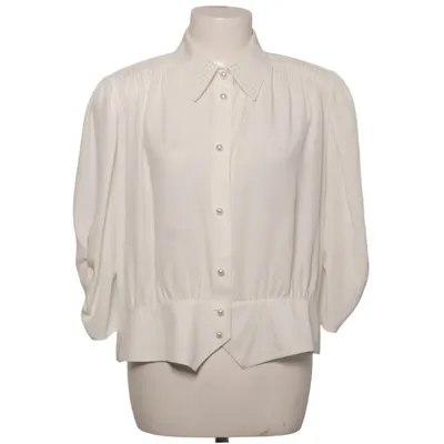Blouse (White) from Hermann Lange Polyester