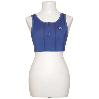 Sports top (Blue) from Calvin Klein Performance Elastane, Polyester