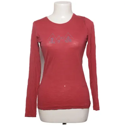 Long sleeve T-shirt (Red) from Ortovox Lyocell, Wool