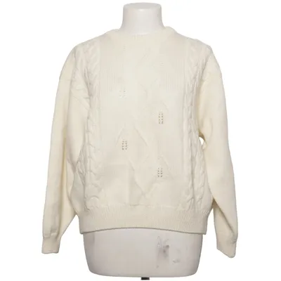 Pull-over (Blanc) de Phildar Acrylique, Laine