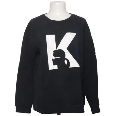 Sweatshirt (Sort, Hvid) fra Karl Lagerfeld Bomuld