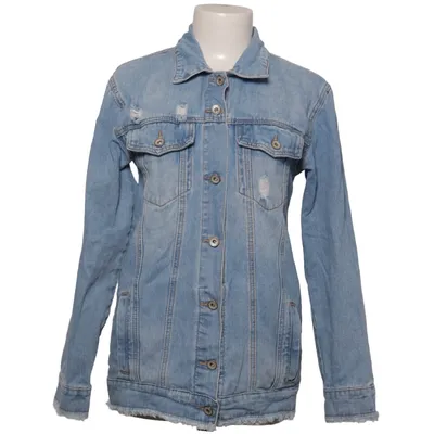 Denim jacket (Blue) from Cindy H Cotton, Polyester