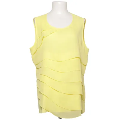 Top (Gul) fra VA Milano Elastan, Polyester, Viscose