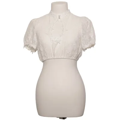 Dirndlbluse (Weiß) von Krüger Baumwolle, Polyamid