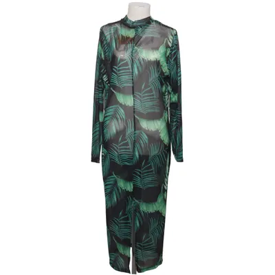 Strandkjole (Grøn, Sort) fra Shein Curve Elastan, Polyester