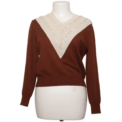 Sweater (Brun, Beige) fra Sandro Akryl, Polyamid, Polyester, Viscose, Uld