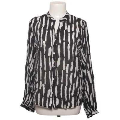 Blouse (Black, White) from Lara Viscose