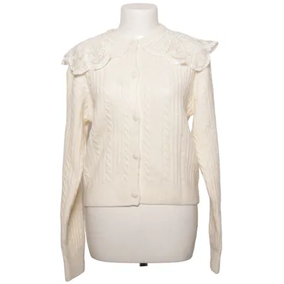 Cardigan (White) from H&M Acrylic, Elastane, Lyocell, Polyamide, Polyester, Viscose, Wool