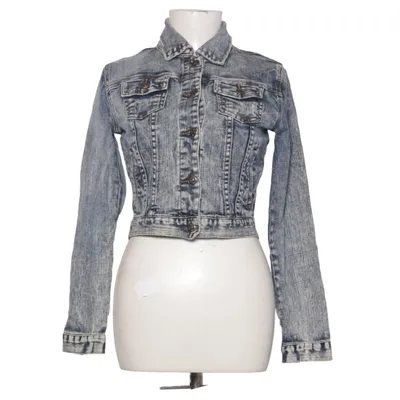 Jeansjacka (Blå) från I Love H81 Bomull, Elastan