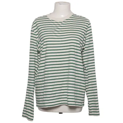 Långärmad t-shirt (Grön, Vit) från Popeia Bomull