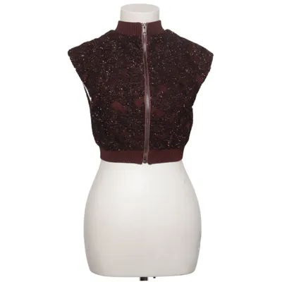 Ydervest (Lilla) fra H&M Studio Metallfiber, Polyamid, Polyester